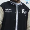 Chaqueta Varsity New York Negra  | Estilo Clásico
