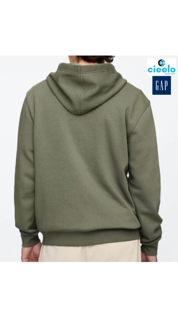 Sudadera Gap Logo Zip – Estilo Clásico y Confort