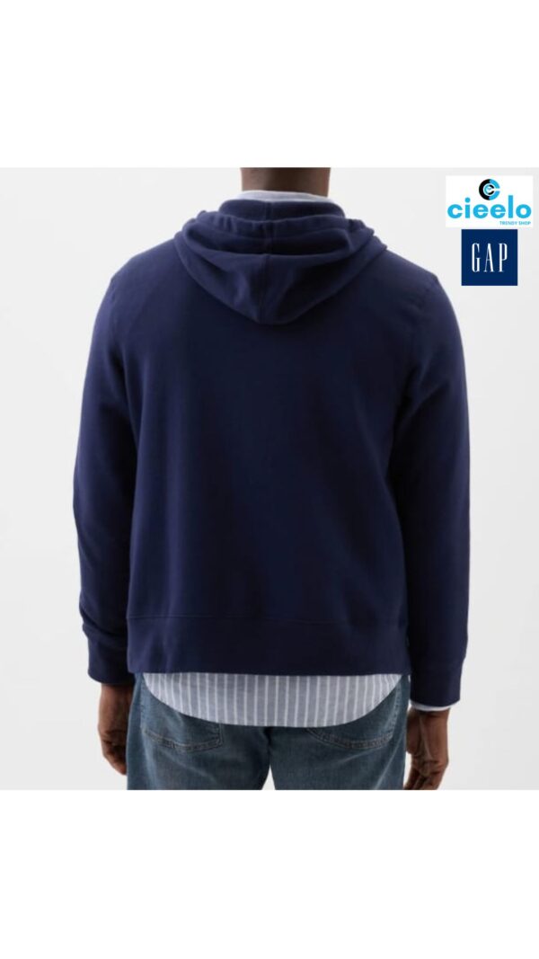 Sudadera Gap Logo Zip – Estilo Clásico y Confort