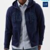 Sudadera Gap Logo Zip – Estilo Clásico y Confort