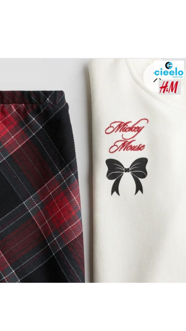 Conjunto de sudadera y falda H&M