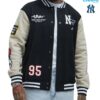 Chaqueta Varsity New York Negra  | Estilo Clásico