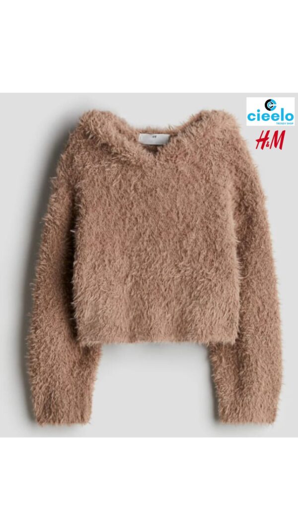 Sudadera con capucha esponjosa H&M