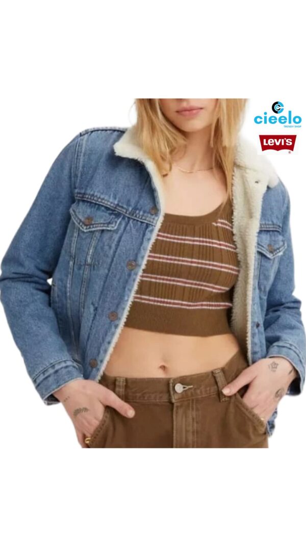 Chaqueta Levis de Camionero Sherpa Original