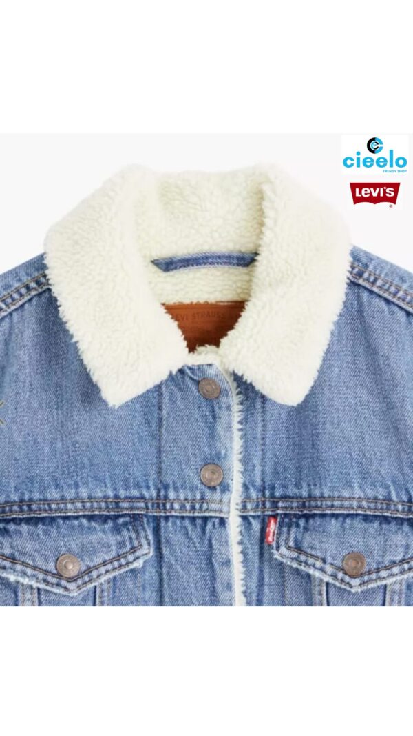 Chaqueta Levis de Camionero Sherpa Original