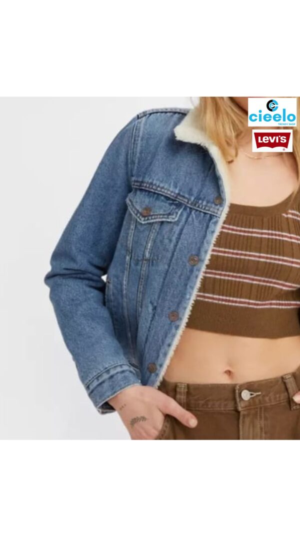Chaqueta Levis de Camionero Sherpa Original