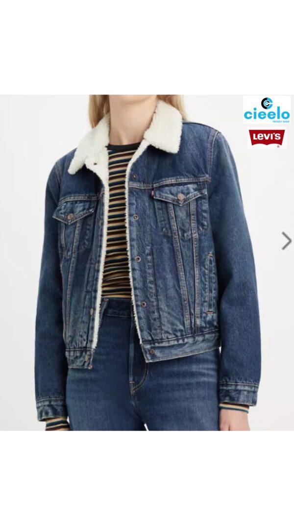 Chaqueta Levis de Camionero Sherpa Original