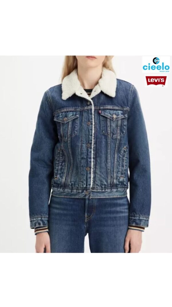Chaqueta Levis de Camionero Sherpa Original