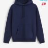 Sudadera H&M con Capucha Holgada – Estilo y Comodidad