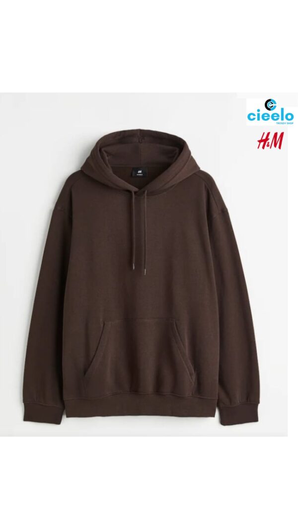 Sudadera H&M con Capucha Holgada – Estilo y Comodidad
