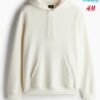 Sudadera H&M con Capucha Holgada – Estilo y Comodidad