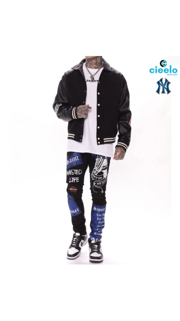 Chaqueta Varsity All Around The World  | Estilo Único