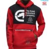 Sudadera Ecko Reciclada Camuflaje - Rojo y Negro