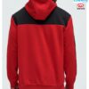 Sudadera Ecko Reciclada Camuflaje - Rojo y Negro