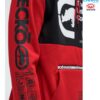 Sudadera Ecko Reciclada Camuflaje - Rojo y Negro