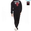 Sudadera Chicago Bulls Negra  | Estilo y Comodidad