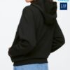 Sudadera Relaxed Gap Logo Zip – Estilo y Comodidad
