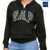 Sudadera Relaxed Gap Logo Zip – Estilo y Comodidad