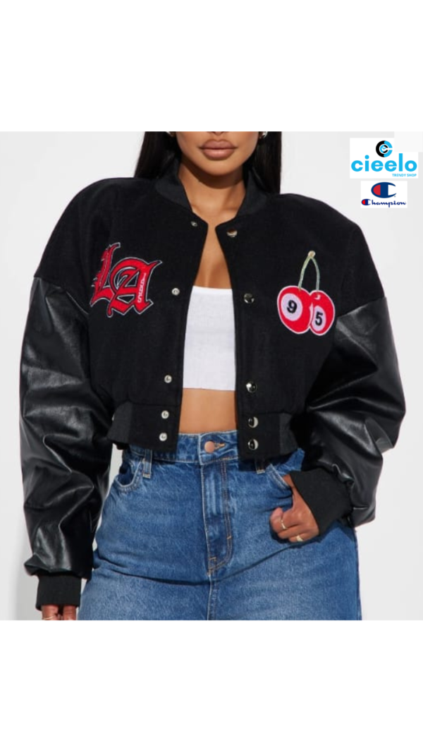LA Girl Vibe Bomber Jacket – Estilo Único