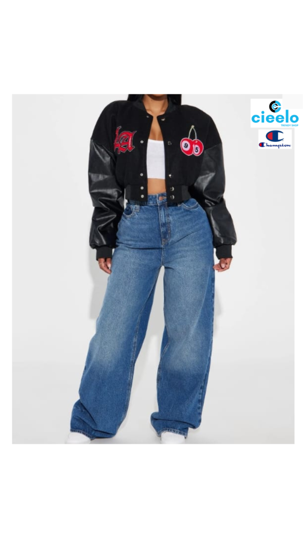 LA Girl Vibe Bomber Jacket – Estilo Único