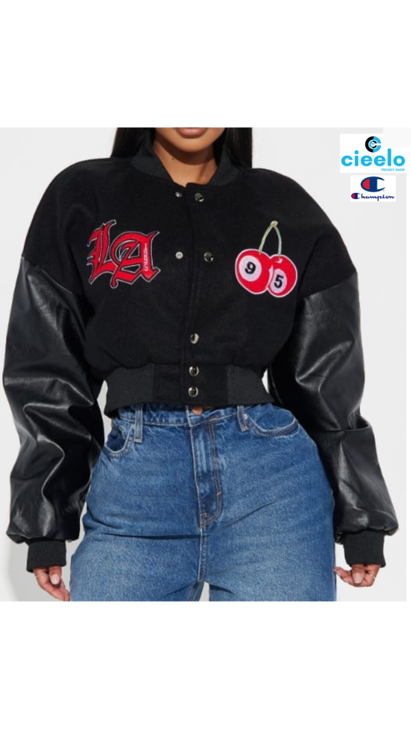 LA Girl Vibe Bomber Jacket – Estilo Único