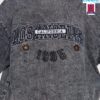 Chaqueta Bomber Lavada Estilo Los Ángeles