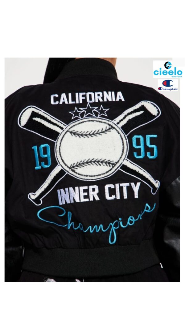 LA Champions Bomber Jacket – Estilo y actitud