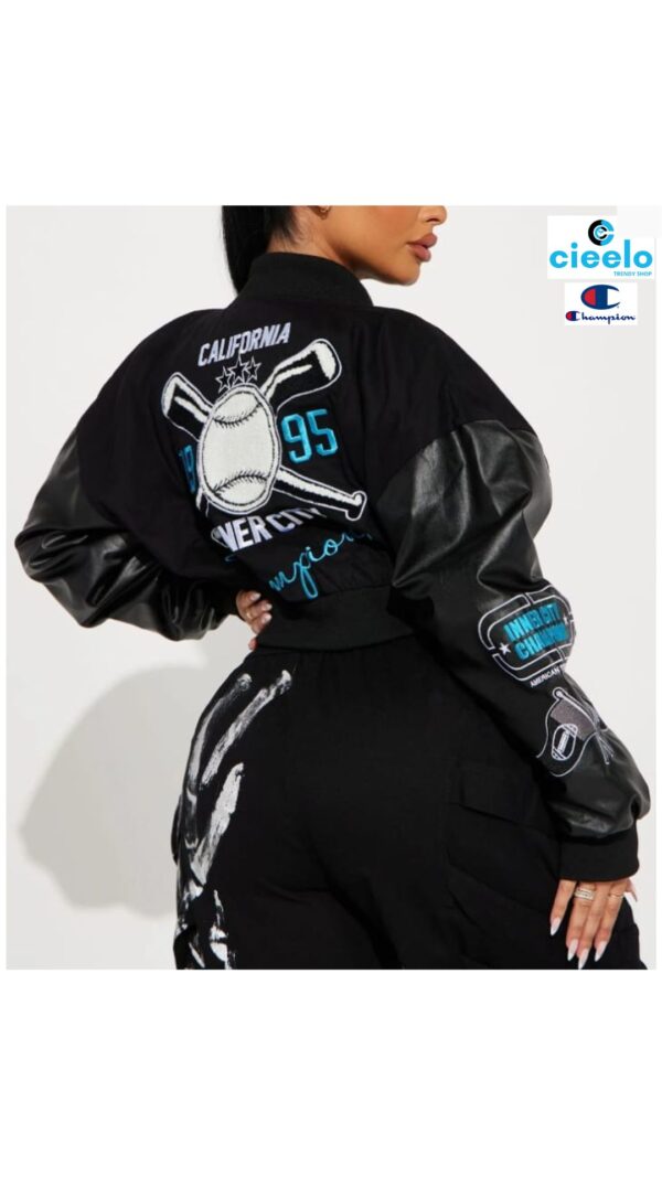 LA Champions Bomber Jacket – Estilo y actitud