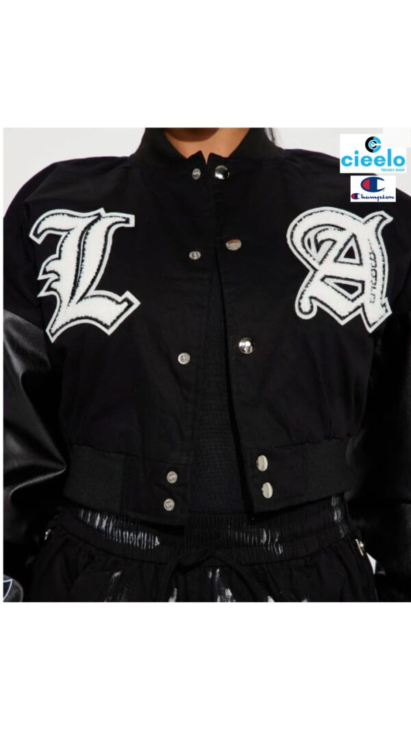 LA Champions Bomber Jacket – Estilo y actitud