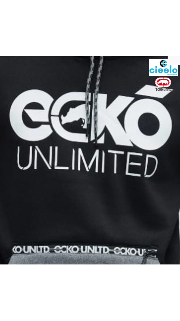 Sudadera Ecko Unltd Worldwide – Negro/Combo