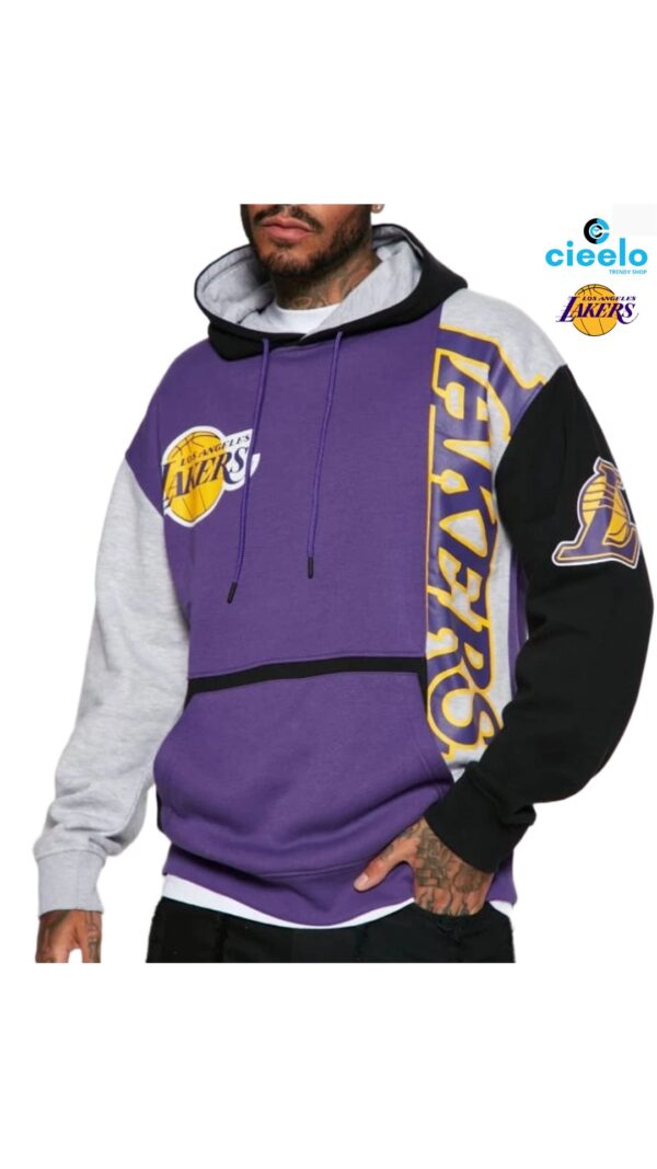 Sudadera Los Angeles Lakers Morada