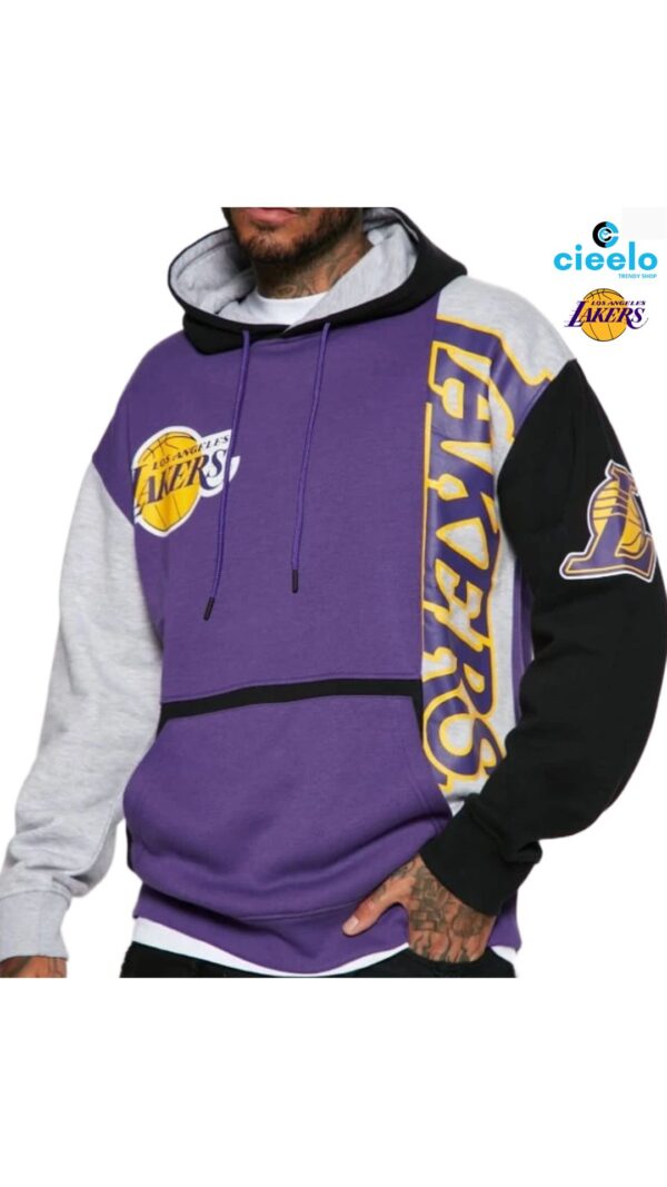 Sudadera Los Angeles Lakers Morada