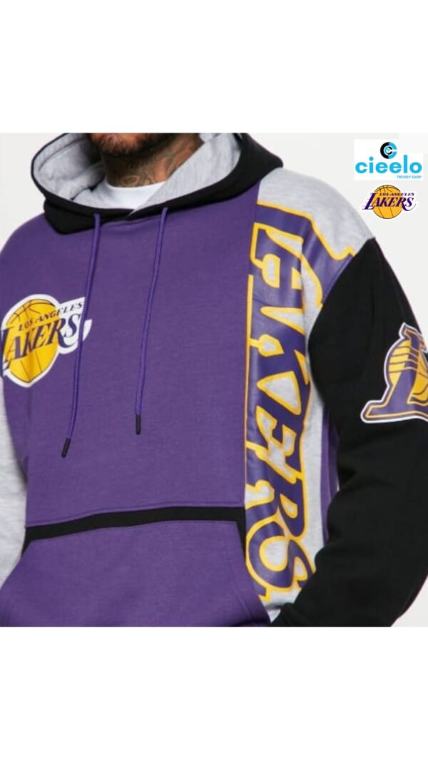 Sudadera Los Angeles Lakers Morada
