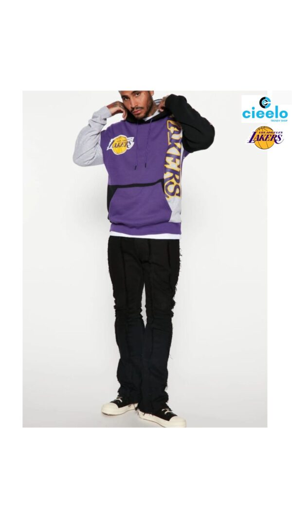 Sudadera Los Angeles Lakers Morada