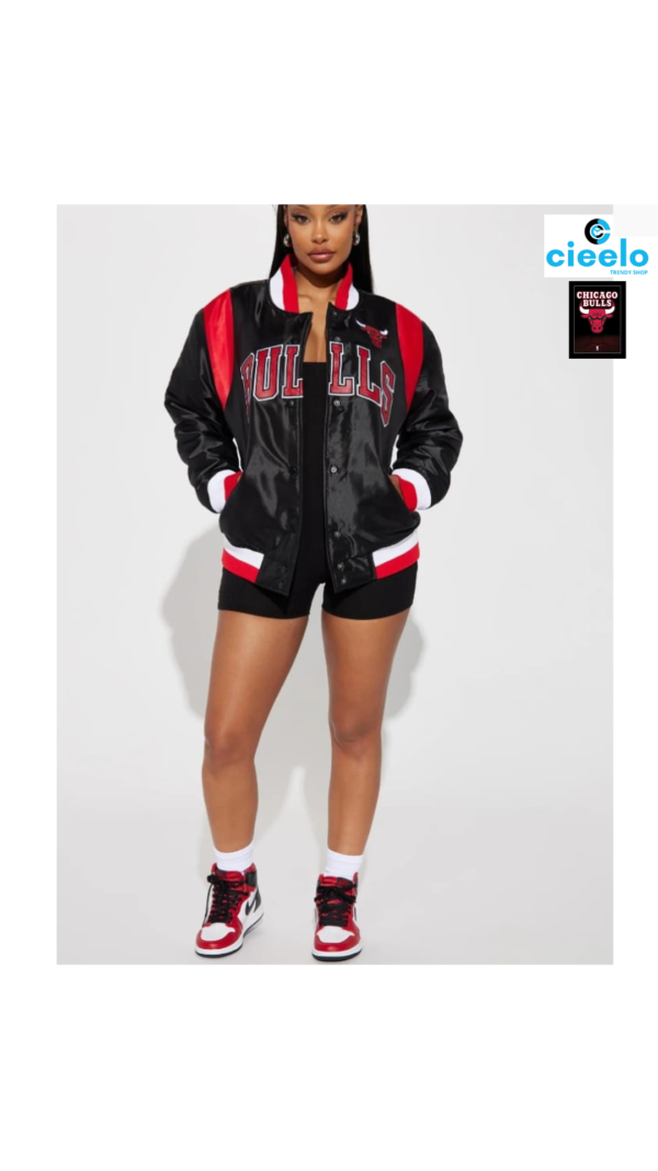Chicago Bulls Varsity Bomber – Estilo Legendario