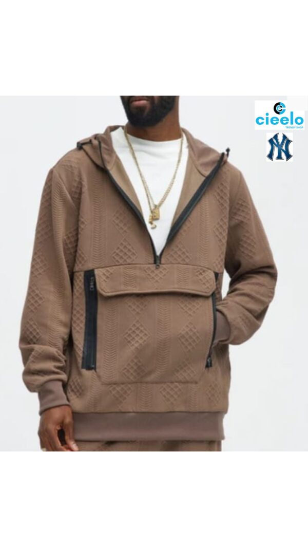 Sudadera Práctica con Cremallera de 1/4