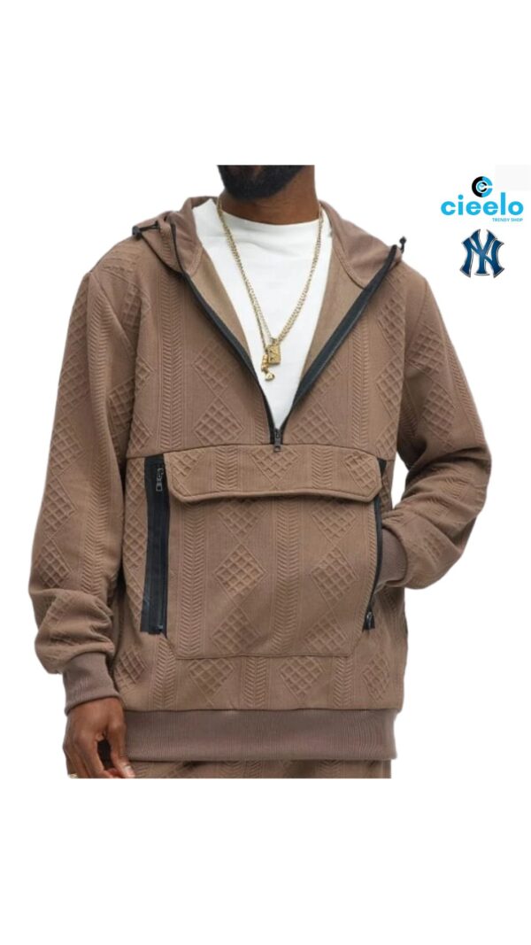 Sudadera Práctica con Cremallera de 1/4