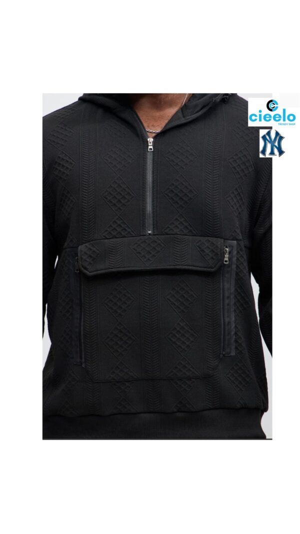 Sudadera Práctica con Cremallera de 1/4