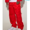 Ride With Me Baggy Padded Nylon Pants in Brown