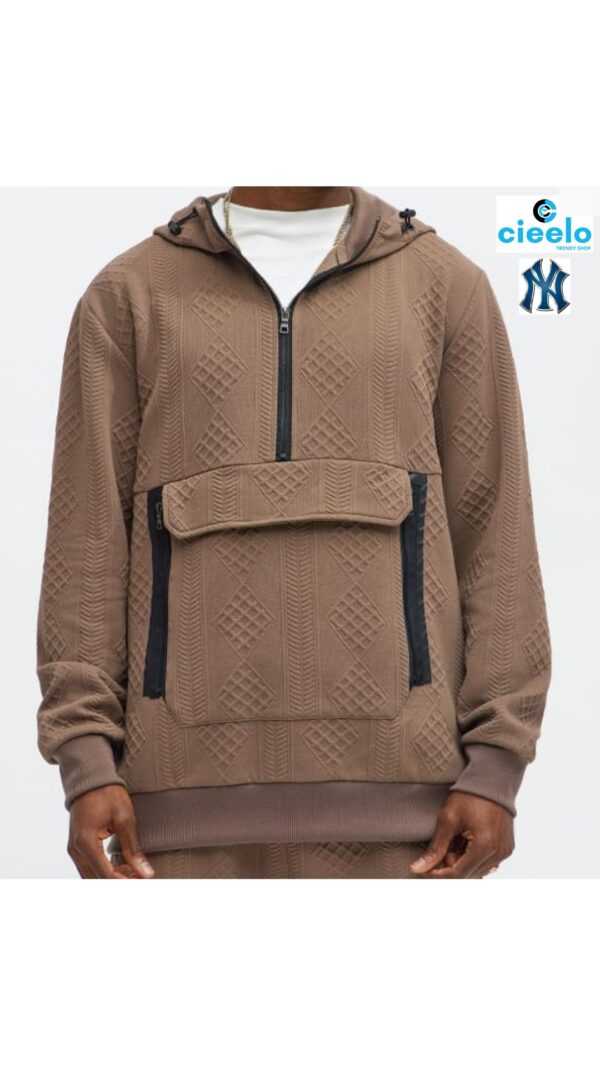 Sudadera Práctica con Cremallera de 1/4