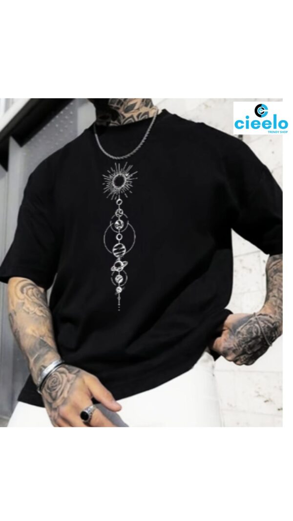 Camiseta Celestial Talla Grande – Algodón Ligero y Urbano