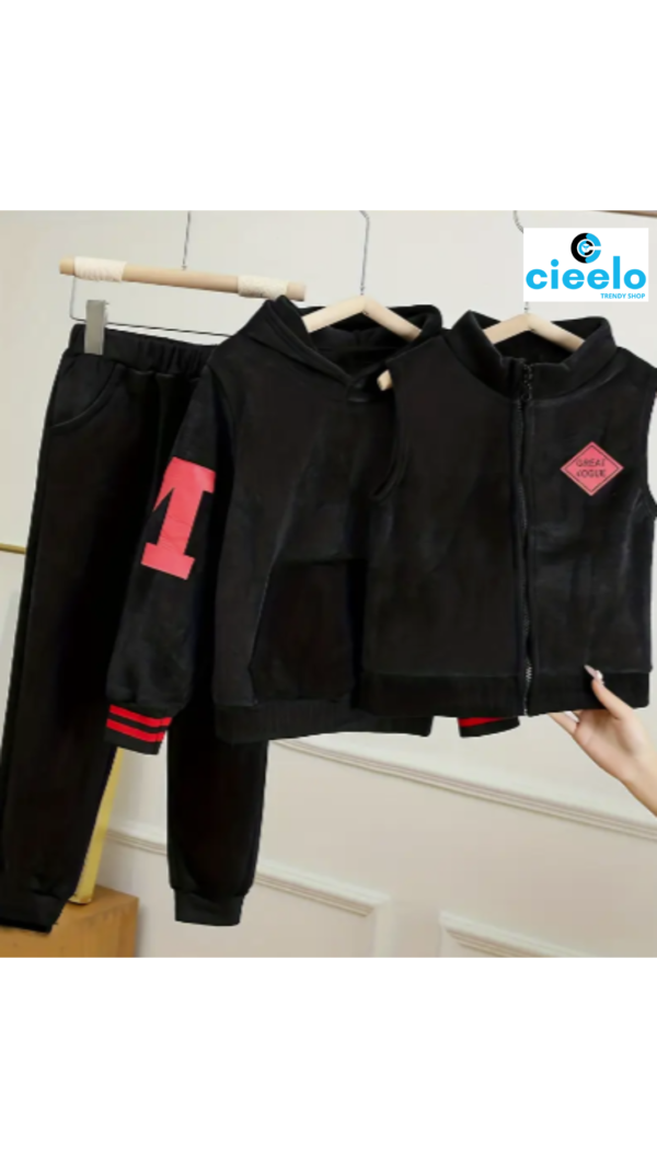 Conjunto 3 piezas para niño – ¡Abrigado, activo y con estilo!