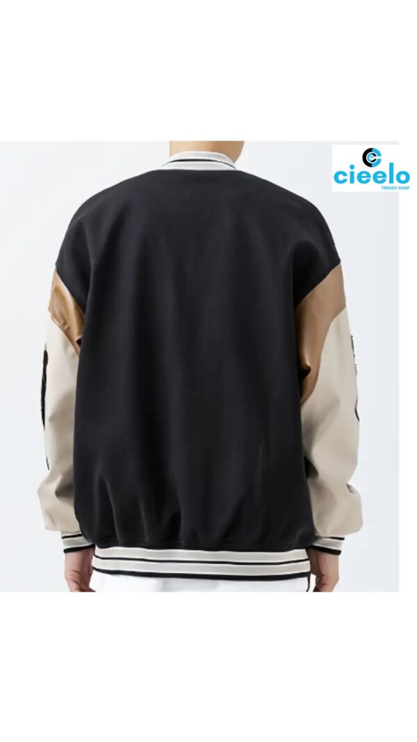 Chaqueta Varsity Bordada – Estilo clásico y auténtico