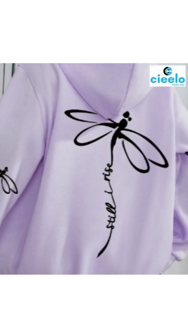 Sudadera libélula talla grande – Cómoda y con estilo