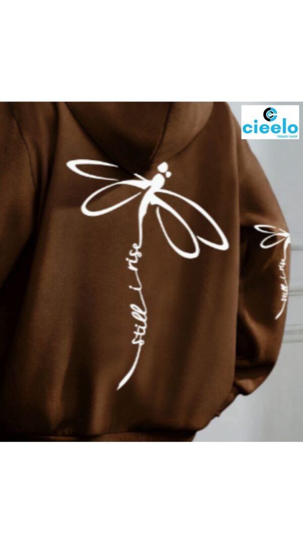 Sudadera libélula talla grande – Cómoda y con estilo