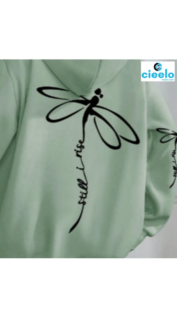 Sudadera libélula talla grande – Cómoda y con estilo