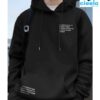 Sudadera con Capucha Hombre – Estilo Geométrico Casual
