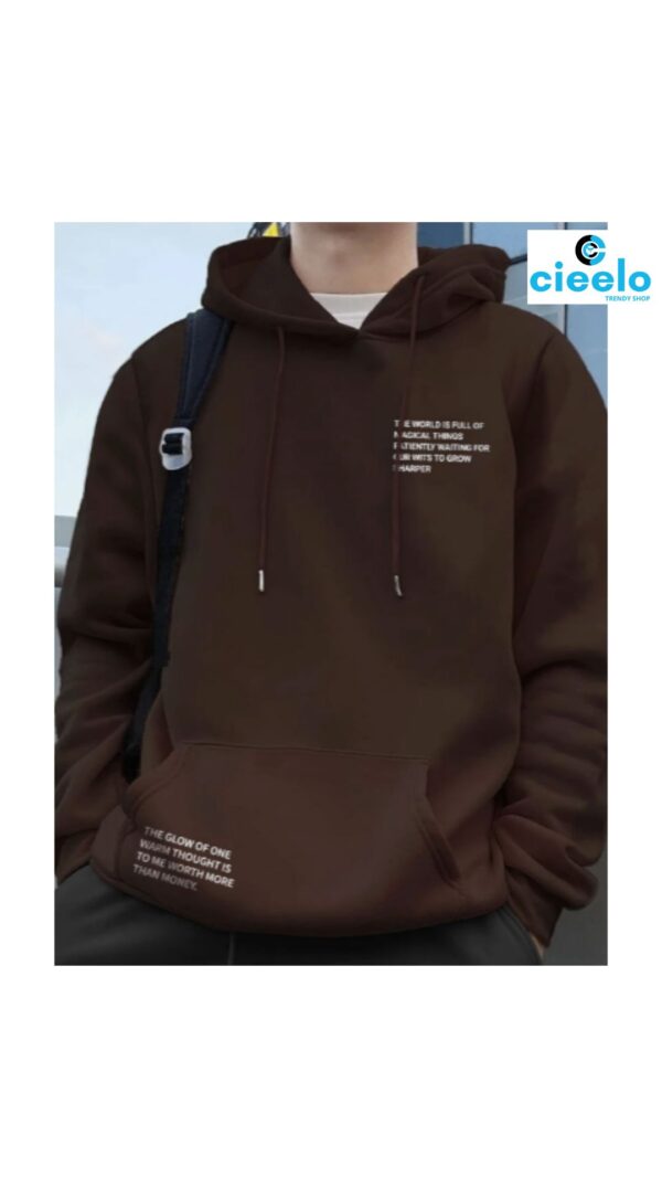 Sudadera con Capucha Hombre – Estilo Geométrico Casual
