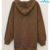Suéter holgado con capucha – Estilo comfy para el frío