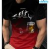 Camiseta con Estampado 3D de Cerveza para Hombre